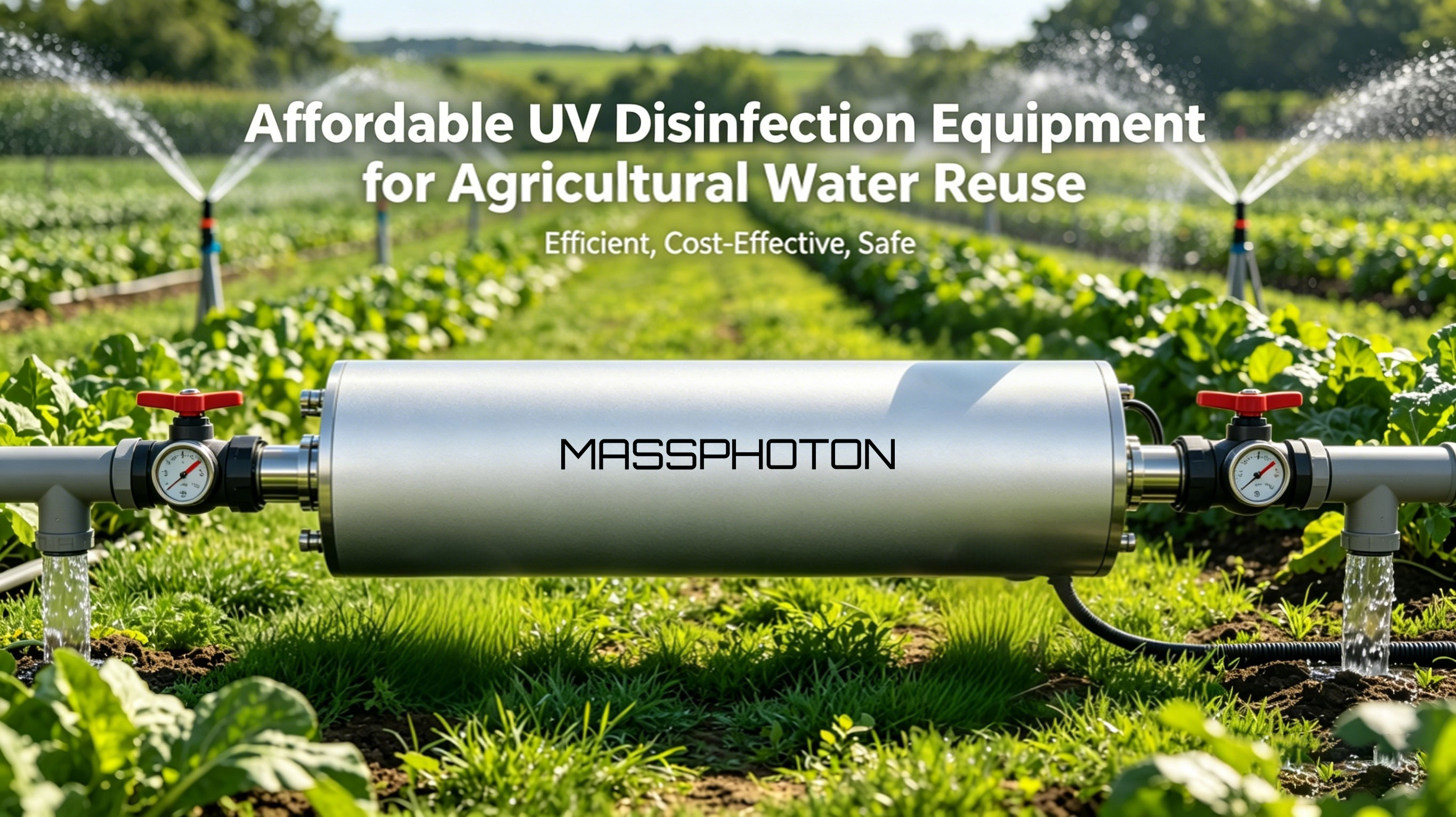 Affordable UV Disinfection Equipment for Agricultural Water Reuse: The UVC LED Revolution