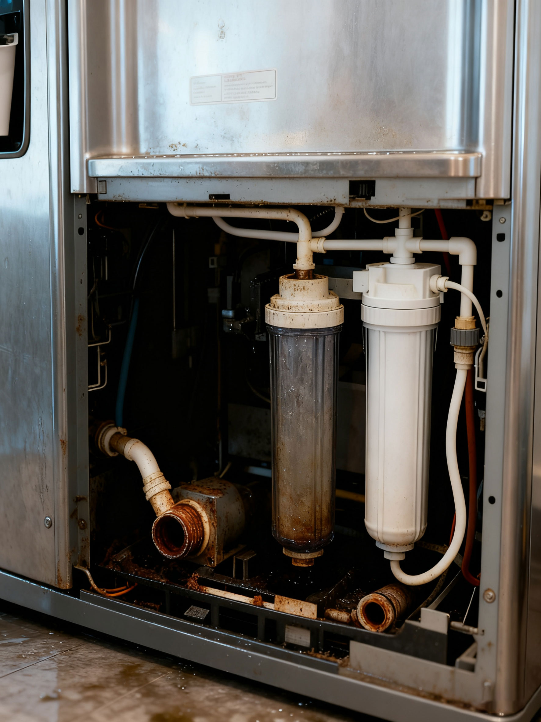 النقاط الأمنية العمياء في موزعات المياه التقليدية