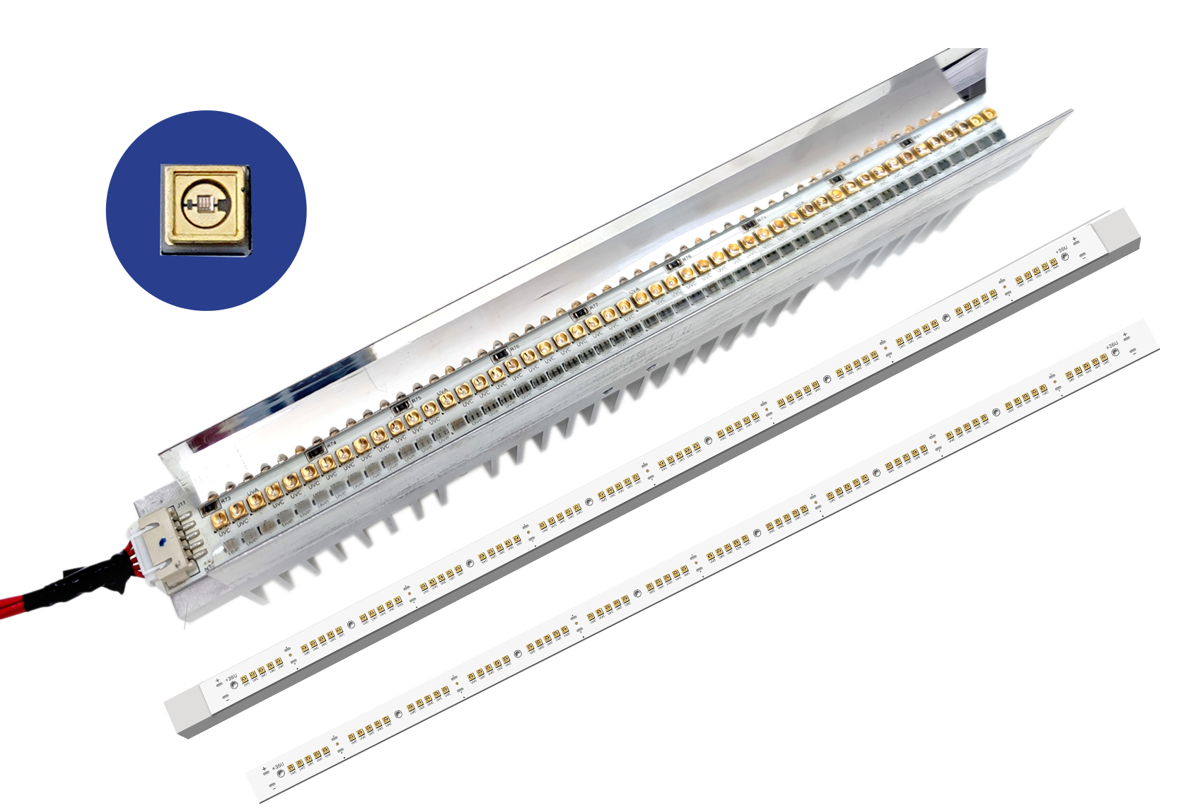 تم تصنيع شرائط UVC-LED---المنتج