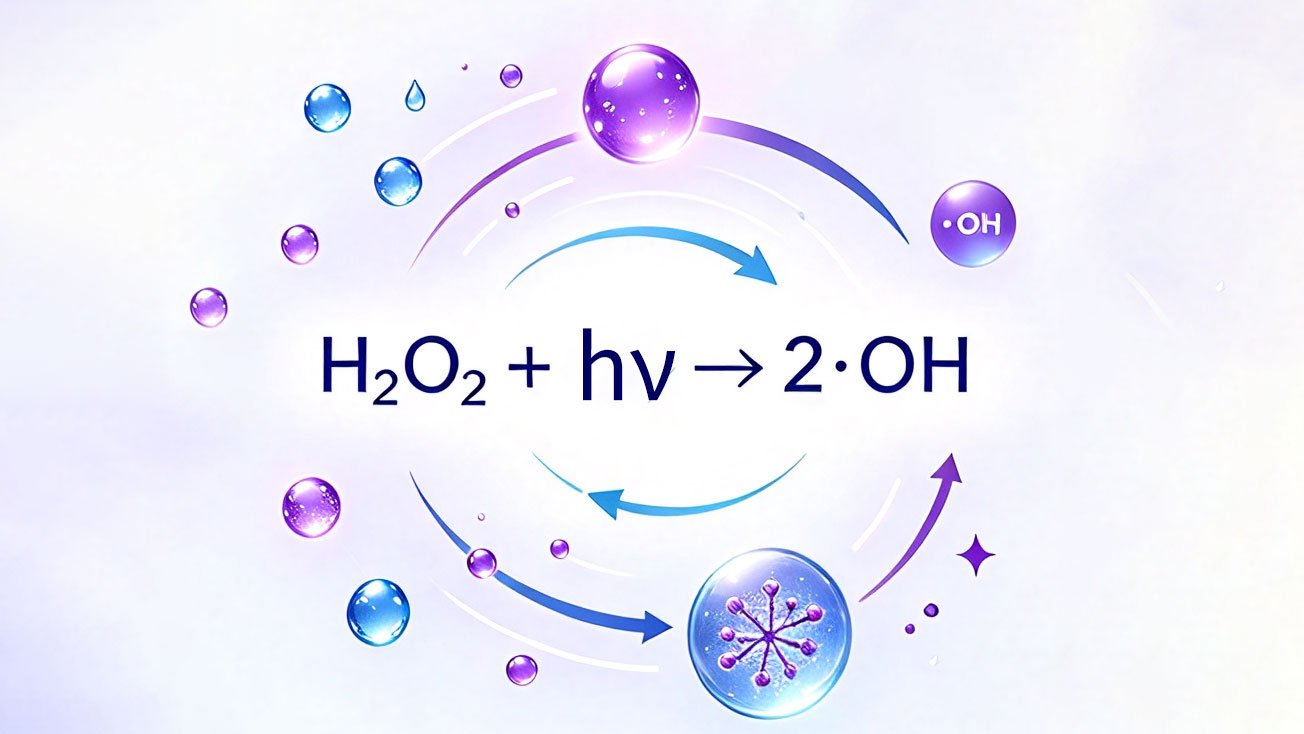 UV-H₂O₂ in Water Treatment: How Light and Hydrogen Peroxide Dismantle Herbicides