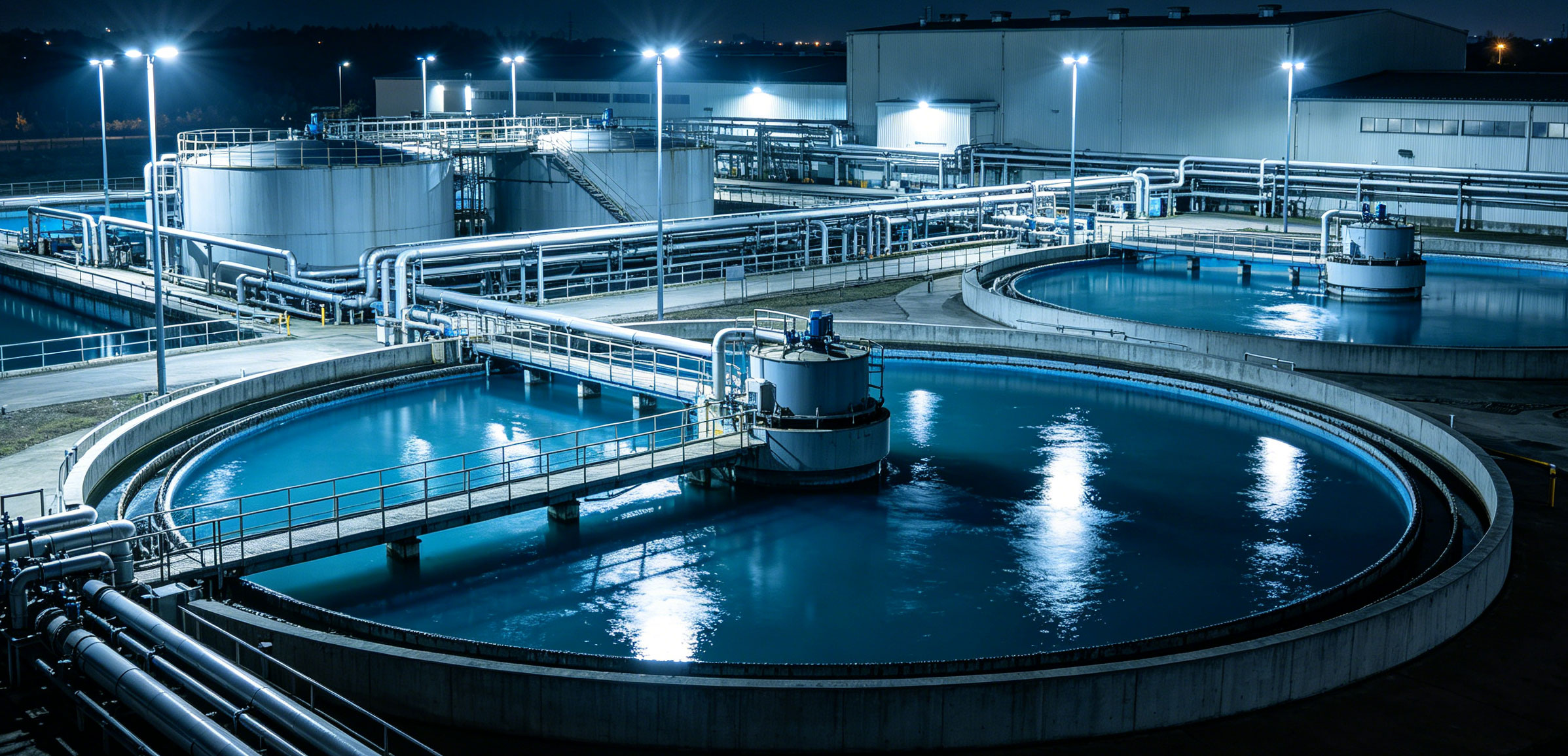 UV-Desinfektion von Abwasser