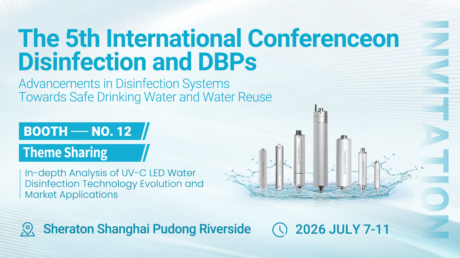 MASSPHOTON to Showcase High-Efficiency UVC LED Water Disinfection Solutions at the 5th IWA Conference