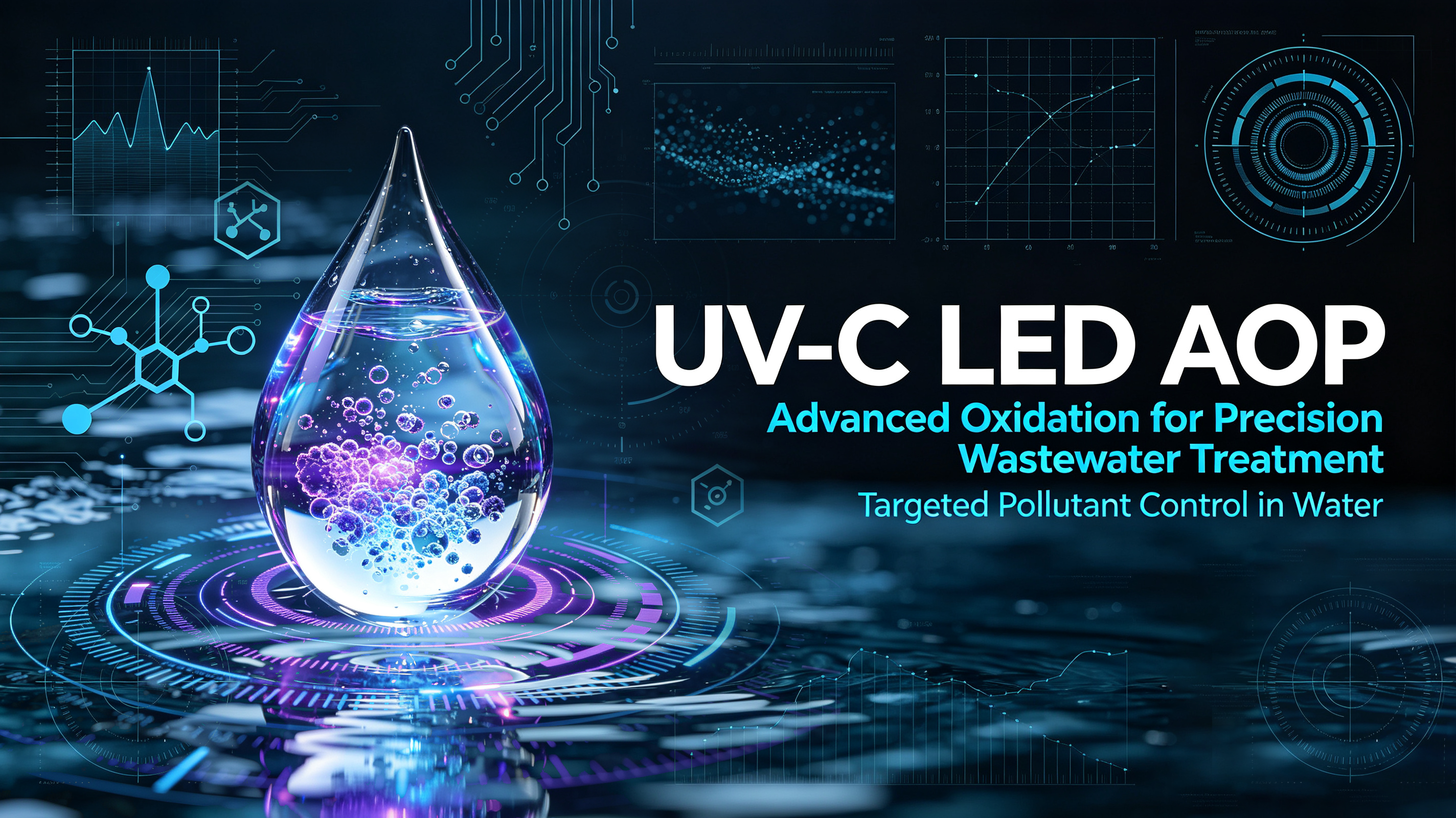 UV-C LED AOP Advanced Oxidation for Precision Wastewater Treatment